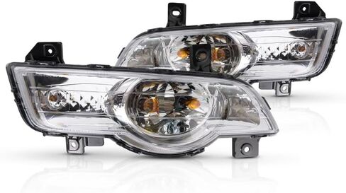 CarLights360: For Chevy Traverse Signal/Corner Light 2009 10 11 2012 Pair Driver and Passenger Side Front w/Bulbs DOT Certified Replaces GM2520194 + GM2521194 in Saudi Arabia