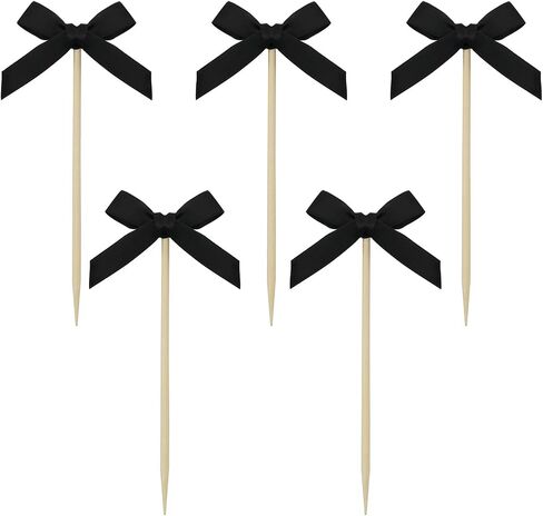 Xgng 20pcs كعكة القوس أعلى القوس القوس كب كيك إدراج ديكور الخبز اللوحة in Saudi Arabia