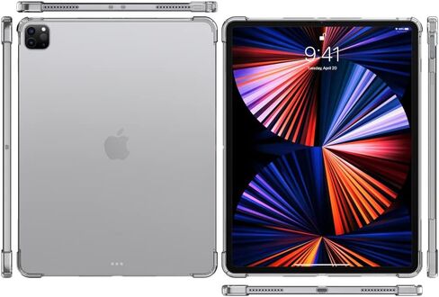 حافظة شفافة من Callyue لجهاز iPad Mini 5 / Mini 4 / Mini 3 2 1، غطاء حماية جانبي من السيليكون المطاطي الناعم لجهاز Apple iPad Mini 7.9 بوصة اللوحي - شفاف in Kuwait