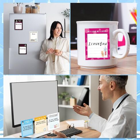 Funny Nurse Sticky Notes Gifts - Lovarywow 12 Pack Funny Nursing Sticky Notes 3x4 Inch Nurse Gifts Everything is Fine Post It Notepads Self-Stick Memo Pad Medical Office Study Supplies 360 Sheets in Saudi Arabia