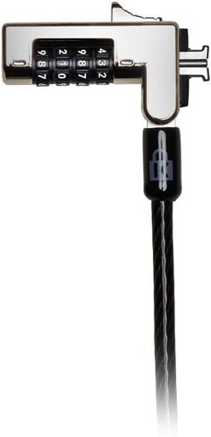 كينسنجتون قفل كابل مركب لاجهزة اللاب توب والاجهزة الاخرى (K64673AM)، اسود in Saudi Arabia
