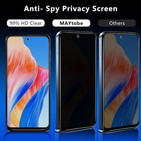 MAYtobe [2-Pack Specially Designed for Motorola Moto G Play (2024) Screen Protector Tempered Glass, No Bubbles, Anti Scratch, Easy to Install in Saudi Arabia