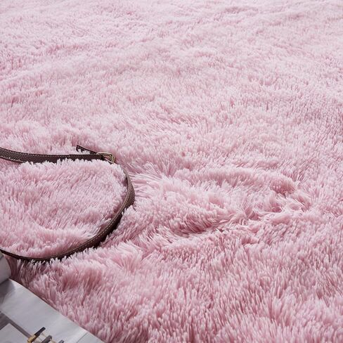 EasyJoy Super Soft Rugs for Living Room, Area Rugs for Bedroom 8x10 Light Gray Fluffy Room Rug, Large Shag Throw Rug for Nursery Kids Room, Cute Mordern Fuzzy Rug for Playroom in Kuwait