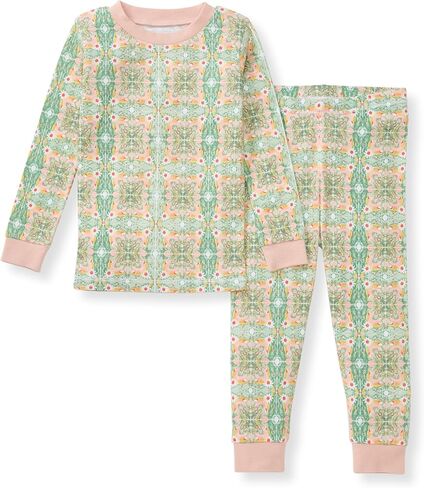 Burt's Bees Baby Baby Girls' Pajamas, Tee and Pant 2-Piece Pj Set, Take Me to Paris 2-PK, 12 Months in Kuwait