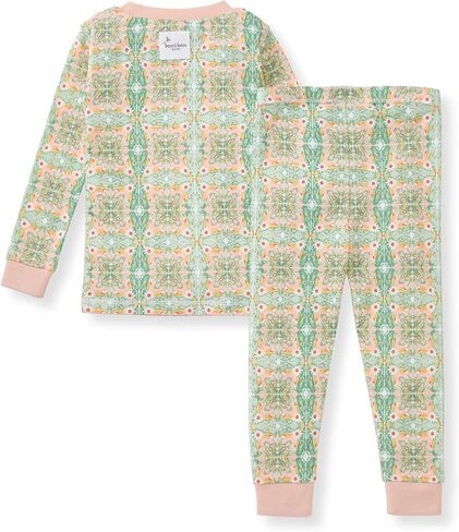 Burt's Bees Baby Baby Girls' Pajamas, Tee and Pant 2-Piece Pj Set, Take Me to Paris 2-PK, 12 Months in Kuwait