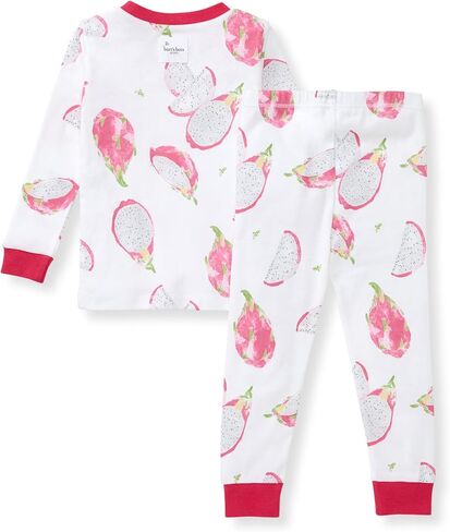 Burt's Bees Baby Baby Girls' Pajamas, Tee and Pant 2-Piece Pj Set, Take Me to Paris 2-PK, 12 Months in Saudi Arabia