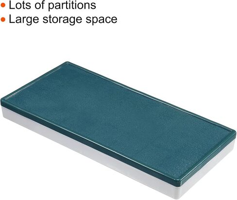 PATIKIL 36 Compartments Paint Palette, Plastic Painting Tray Deep Saver Box with Soft Cover for Watercolor, Gouache, Oil Paint, Art in Kuwait