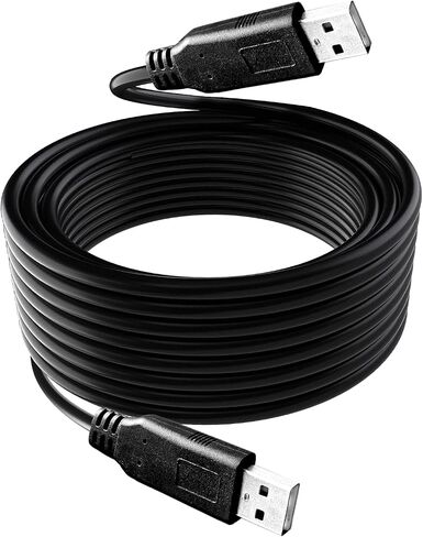 YOTETION Long USB2.0 A to C Cable 50FT,USB2.0 A Cable to USB C 2.0 Cable Data Transfer Type C Cable for Android Auto/iPhone 15/Galaxy S21 S20 A53 A71/iPad Mini 6/Switch/PS5 Controller in Kuwait