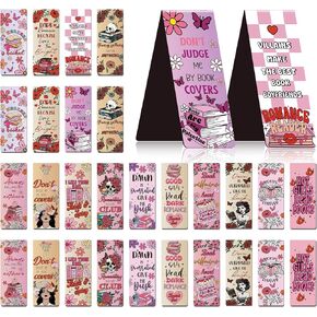 الهدايا المرجعية المغناطيسية المظلمة الرومانسية - Wxiben 30pcs مرجعية مغناطيسية مضحكة كتاب قوطي Mark Magnets Romantasy Page Marker Gail