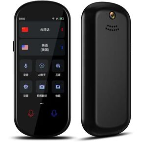 Global Portable في الوقت الفعلي ثنائية الاتجاه 137 LAGHTER TRANSING 17 جهاز مترجم لغة متصل للإنترنت لصالح Office Business Travel