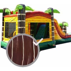 12-Inch (1-Foot) by 60-Inch (5-Foot) | Commercial Grade Vinyl Repair Strip | for Repairing Inflatables and Bounce Houses