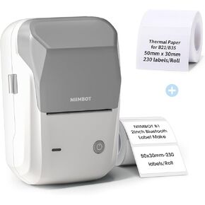 NIIMBOT B1 Label Maker with 2 Roll Label Tape