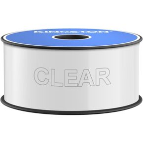 Kingston Premium Vinyl Label Tape, Clear, 2" x 150' for DuraLabel, LabelTac, VnM SignMaker, SafetyPro, Viscom and Others