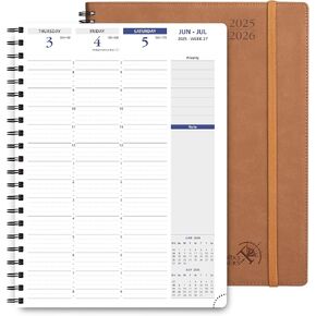 Poprun 2025-2026 Planner Planner Spiral Bound ، 8.5 '× 11.25' in Kuwait
