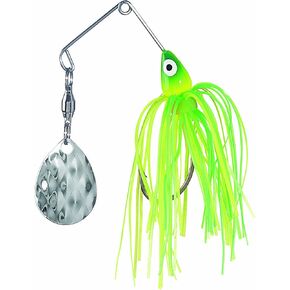 Strike King MK-71 Mini-King Spinnerbait, 1/8-Ounce, Chartreuse
