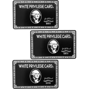 ملصق جلد الائتمان White-privile_ge ، 3pcs card card cover cover cover just for debit redit cards transfor