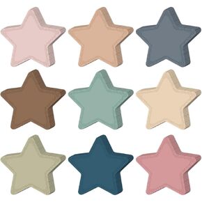 180pcs قواطع النجوم للفصول الدراسية 4 بوصة بوهو ستاركلاسوم ديكور ديكور نبيرة ورقة ديكور النجوم