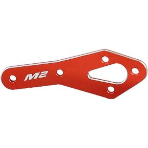 OMPHOBBY M2 Helicopter Parts Tail Motor Reinforced Plate Set-Orange OSHM2123 Original Replacement for OMP Hobby M2 V2 RC Helicopters Accessories Spare Part
