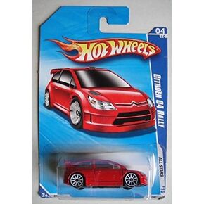 Mattel Hot Wheels 2010 All Stars Red Citron C4 Rally 1:64 Scale Die-Cast Car Model for Children (Ages 3-8), Unisex