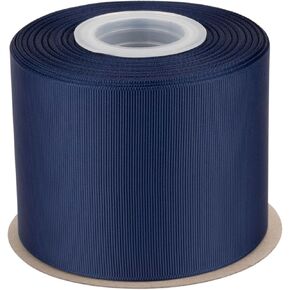 3 بوصة شريط Grosgrain الصلبة الصلبة على بعد 25 ياردة ، مثالية لتغليف الهدايا ، الحرف ، صنع الأقواس ، الخياطة ، أكاليل ، إكسسوارات الشعر وزينة الزفاف