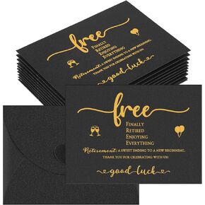 Honoson 50 Pack Retirement Lottery Tickety Mainpith مع Clasp على شكل قلب وأطيب رسالة Good Lucky Hift Card Moversials for Retirement Party Favors ، 4.3x3.15 inches