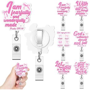 Geyoga 6 PCS PINK BOIN BIPLE BIBLE BEASE BEADER