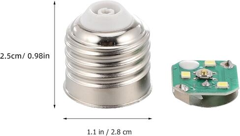 EXCEART Blow Mold Light Kit Replacement with Switch Fuse Plug 3 Sets Bulb Accessory Kit Light Bulb Molds Light Socket Adapter DIY Resin Light Bulb Screw-in in Saudi Arabia