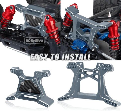 ترقيات RC جزء من 1/10 Rustler 4x4/Rustler 4x4 VXL ، أذرع التعليق ، كتلة العجلات ، كتل التوجيه ، ناقلات محور الضعف الخلفي ، أبراج الصدمات ، كتلة التوجيه ، التيتانيوم in Kuwait