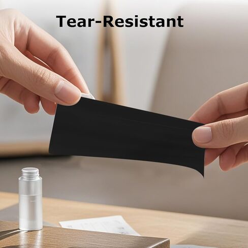 Black Labels 3 × 1 Inch Vinyl Rectangle Assorted Removable Color Coding Stickers Self-Adhesive Waterproof Colored Name Tags for Home Office Inventory 160 PCS in Kuwait