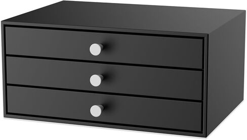 Desktop Drawers, Metal Desk Organizer with Drawer Storage Organizer for A4 File, Desk File Storage Organization for Office, Home, No Assembly Required, White in Kuwait