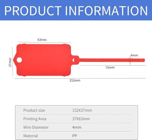 70 PCS Blank Plastic Tags Hanging Label Tags, Waterproof Writable Labels,Tag Identification for for Labeling Outdoors,Laundry,Logistics (Multicolor-S, 1.18 x 2.16 Inches) in Kuwait