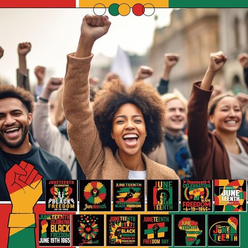 120 Pcs Mini Juneteenth Notepads Bulk 4x4 Inch Juneteenth Theme Memo Pads Mini Notepad June Black Freedom 19th 1865 Party Favor Small Paper Pocket Notebook for Gift Party Favor Supplies Office, Blank in Saudi Arabia