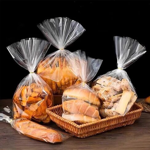 أكياس خضراء لعلاج السيلوفان - حقائب تشيلو 100pcs قابلة للاستماء 6x9 بوصة. in Kuwait