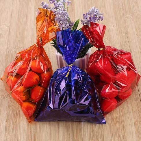 أكياس خضراء لعلاج السيلوفان - حقائب تشيلو 100pcs قابلة للاستماء 6x9 بوصة. in Kuwait
