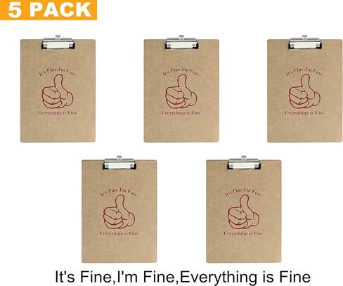 Clipboards for Classroom Wood Clipboard,26 Pack 12.5 x 9 Inch,Clip Boards 8.5x11 Inch Paper,Clipboards Bulk with Metal Clip,Hardboard ClipBoard for Kids Teacher and Nurse in Saudi Arabia