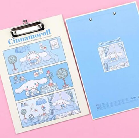 Kitty & Friends' Officially Licensed Clipboard - 4 Types (Kuromi's) in Kuwait