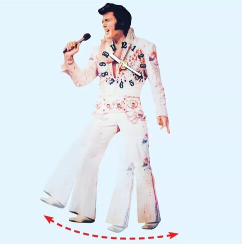 Sun Records Elvis Presley Clock All Right - Mid-South Products in Saudi Arabia