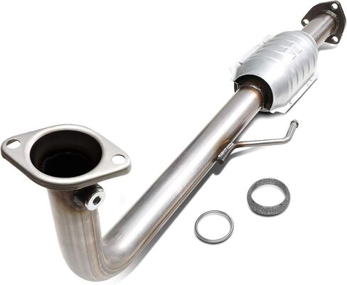 DNA MOTORING Factory Style Catalytic Converter Exhaust Pipe Replacement Compatible with 2001-2005 Civic DX LX CX VX HX 1.7L, OEM-CONV-004 in Saudi Arabia