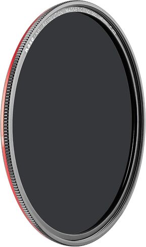 Kase Wolverine Revolution 49mm Magnetic ND1000 10 Stop Shockproof Tempered Optical Glass Filter w Red Ring & Adapter in Saudi Arabia