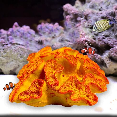 Besimple Aquarium Coral Ornaments Decor Fish Tank Plants Decoration for Aquarium Landscape,Purple in Saudi Arabia