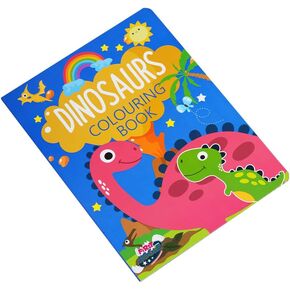 أول مجموعة تلوين Dinosaurs - 128 صفحة من المرح ما قبل التاريخ - كتابي المذهل للتلوين: الديناصورات - رسم ، لون أو طلاء - نسخة تلوين نسخ للأطفال مع مرجع اللون - الأعمار 3+
