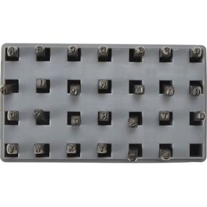 CH Hanson 20200 1/8" Standard Letter Set