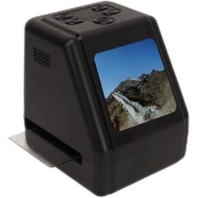 Film Slide Scanner 22MP with 2.0in TFT IPS LCD Display Convert 135 126 110 8 mm Films Slides to Negatives Color Black White JPG Photos for Vista for Windows