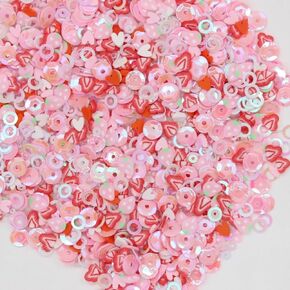 KSCRAFT Summer Vibes 3D Polymer Slices Mix Shape Sequins for DIY Shaker Nail Art Supplies Paper Crafting Decoration Arts Crafts (Strawberry Mix 01) in Kuwait