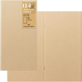 عبوات دفتر المسافر ، ورقة Kraft ، 2 Pack 14365006