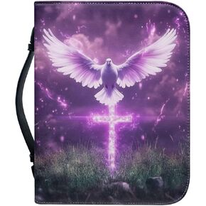 Leather Bible Covers - Men & Women, Bible Cases & Bags, Pink Flowers
