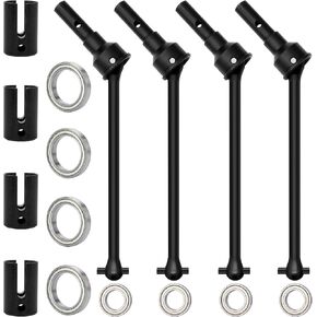 OGRC Front/Rear Steel Constant-Velocity Driveshaft Assembled Steel CV Driveshaft for Traxxas WideMaxx (Replace Part #8996X)