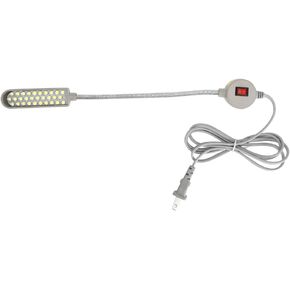 مصباح LED Zerodis لآلة الخياطة ، آلات الحفر آلات الحفر مرنة 30 رقائق LED مصباح LED