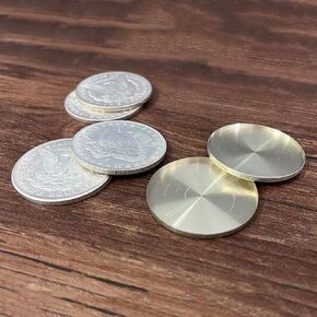 SUMAG Super Morgan Dollar Set (Cupronickel) Magic Tricks Visual Change Coin Magic for Magicians Close up Street Illusions Gimmick