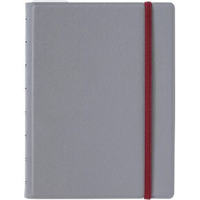 مجموعة Filofax المعاصرة ، دفتر الملاحظات القابل لإعادة التعبئة ، حجم A5 ، 112 محكم ، صفحات قابلة للتطوير ، 56 ورقة ، الجرافيت (B115123U)